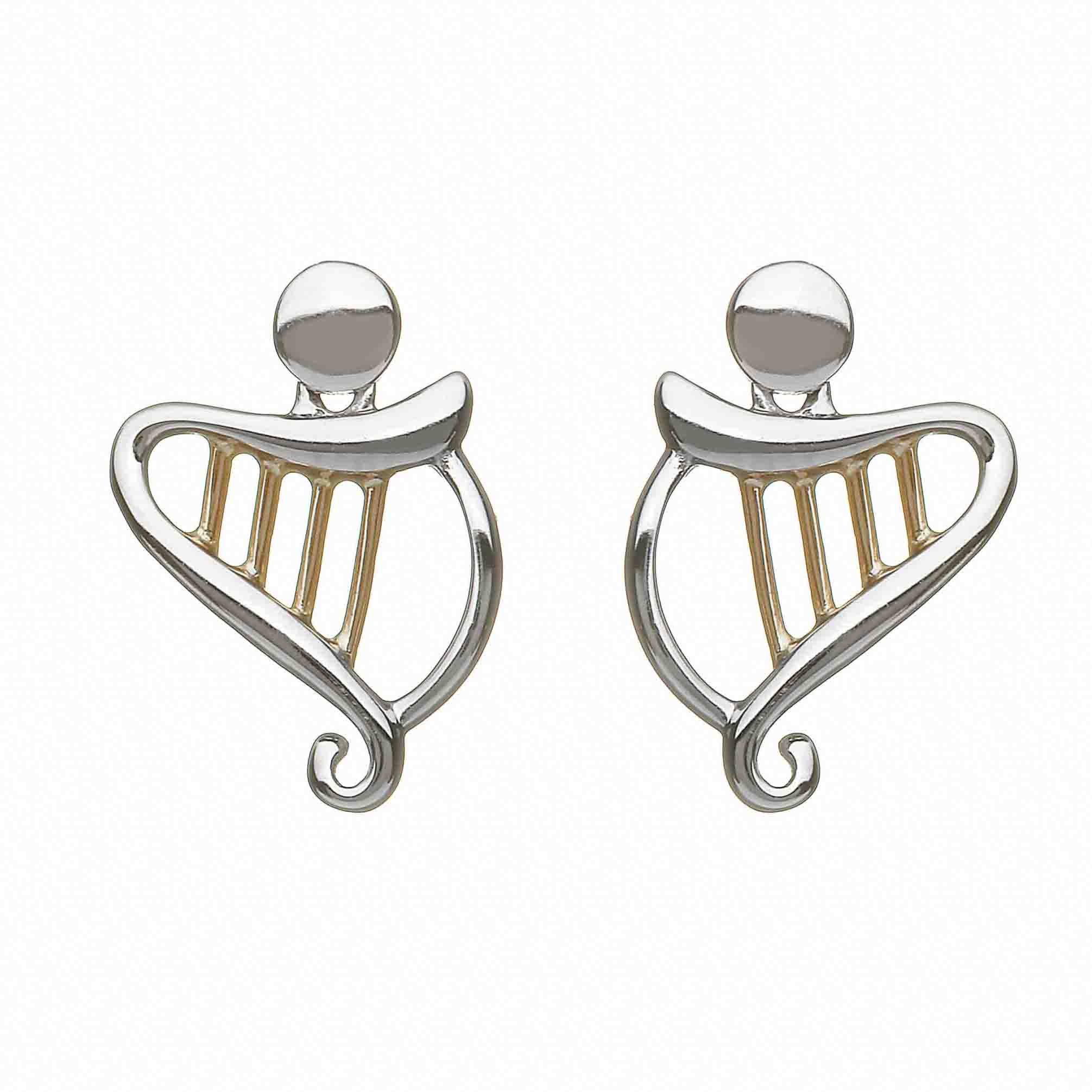 Iconic Harp Earrings Whitmore Jewellery